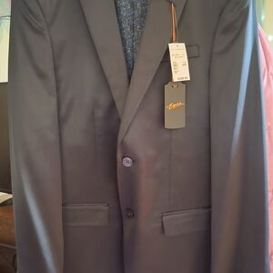 Egara Navy Single-Breasted Men's Suit Jacket From Men's Warehouse